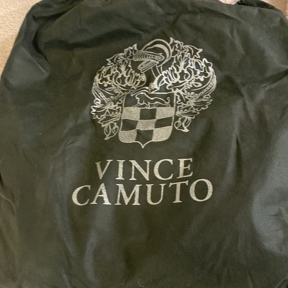 Like NEW! Vince Camuto Black Nylon satchel bag with cross body strap. - Picture 13 of 13